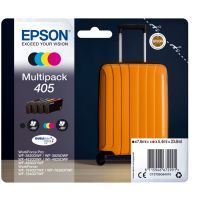 Epson C13T05G64010/405 Ink cartridge multi pack Bk,C,M,Y, 4x1.25K pages 23.8ml 7,6ml + 3x5,4ml Pack=4 for Epson WF-3820/7830