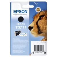 Epson C13T07114012 (T0711) Ink cartridge black, 245 pages, 7ml