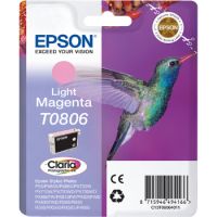 Epson C13T08064011 (T0806) Ink cartridge bright magenta, 520 pages, 7ml