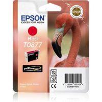 Epson C13T08774010/T0877 Ink cartridge red, 915 pages ISO/IEC 24711 11,4ml for Epson Stylus Photo R 1900