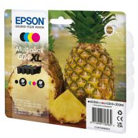 Epson C13T10H64020/604XL Ink cartridge multi pack Bk,C,M,Y high-capacity Blister 500pg + 3x350pg Pack=4 for Epson XP-2200