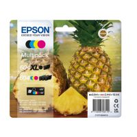 Epson C13T10H94010/604XL/604 Ink cartridge multi pack 1xBk HC + 1x C,M,Y 500pg + 3x130pg Pack=4 for Epson XP-2200