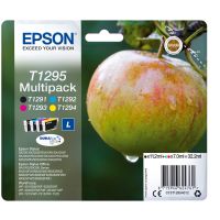 Epson C13T12954022/T1295 Ink cartridge multi pack Bk,C,M,Y Blister Radio Frequency 11,2 ml + 3x7 ml Pack=4 for Epson Stylus BX 320/SX 235 W/SX 420/SX 525/WF 3500