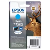 Epson C13T13024012 (T1302) Ink cartridge cyan, 765 pages, 10ml