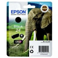 Epson C13T24214012 (24) Ink cartridge black, 360 pages, 5ml