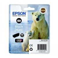 Epson C13T26314012 (26XL) Ink cartridge bright black, 400 pages, 9ml