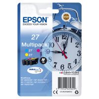 Epson C13T27054022/27 Ink cartridge multi pack C,M,Y Blister Acustic Magnetic 3x350pg3x3,6ml Pack=3 for Epson WF 3620