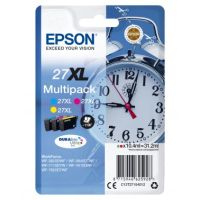 Epson C13T27154022/27XL Ink cartridge multi pack C,M,Y high-capacity Blister Acustic Magnetic 3x1100pg, 3x10,4ml Pack=3 for Epson WF 3620