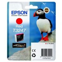 Epson C13T32474010 (T3247) Ink cartridge red, 980 pages, 14ml