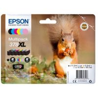 Epson C13T37984010/378XL Ink cartridge multi pack Bk,C,M,Y,LC,LM high-capacity 11,2ml 3x9,3ml 2x10,3ml Pack=6 for Epson XP 8000