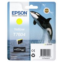 Epson C13T76044010/T7604 Ink cartridge yellow, 2.1K pages 25,9ml for Epson SC-P 600