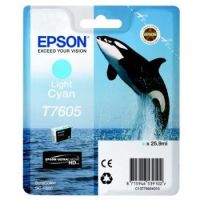 Epson C13T76054010 (T7605) Ink cartridge bright cyan, 2.4K pages, 26ml