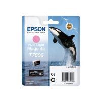 Epson C13T76064N10/T7606 Ink cartridge light magenta, 2.8K pages 25.9ml for Epson SC-P 600