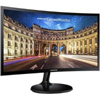 Samsung C24F390 24-Inch Curved LED Monitor - HDMI, VGA , Black