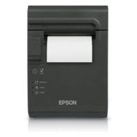 Epson TM-L90LF Serial, built-in USB, PS, EDG, Liner-free, Power Supply inc., Dark Grey. - Approx 1-3