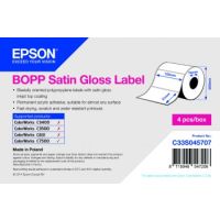 Epson BOPP Satin 102mm x 51mm, 2770 White