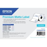 Epson Premium Matte Label - Die-cut Roll: 102mm x 51mm, 2310 labels