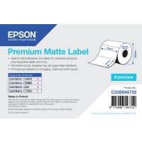 Epson Premium Matte Label - Die-cut Roll: 76mm x 51mm, 2310 labels