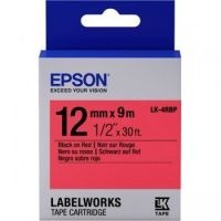 Epson C53S654007 (LK-4RBP) DirectLabel-etikettes, 12mm x 9m