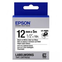 Epson C53S654024 (LK-4WBQ) DirectLabel-etikettes, 12mm x 5m