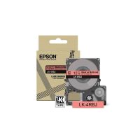 Epson C53S672071/LK-4RBJ DirectLabel-etikettes black on red matt 12mm x 8m for Epson LabelWorks LW-C 410/610