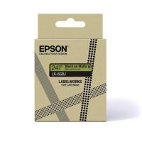 Epson C53S672078/LK-5GBJ DirectLabel-etikettes black on green matt 18mm x 8m for Epson LabelWorks LW-C 410/610