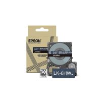 Epson C53S672086/LK-6HWJ DirectLabel-etikettes white on blue Navy 24mm x 8m for Epson LabelWorks LW-C 610