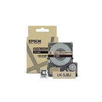 Epson C53S672091/LK-5JBJ DirectLabel-etikettes black on beige matt 18mm x 8m for Epson LabelWorks LW-C 410/610