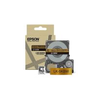 Epson C53S672094/LK-5SBM DirectLabel-etikettes black on silver 18mm x 8m for Epson LabelWorks LW-C 410/610