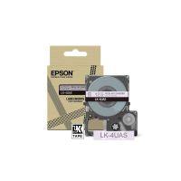 Epson C53S672107/LK-4UAS DirectLabel-etikettes gray on violet Lavender 12mm x 8m for Epson LabelWorks LW-C 410/610