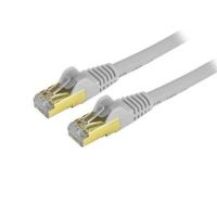 StarTechcom 14 ft CAT6a Ethernet Cable - 10 Gigabit Shielded Snagless RJ45 100W PoE Patch Cord - 10GbE STP Category 6a Network Cable w/Strain Relief - Fluke Tested UL/TIA Certified