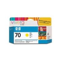 HP C9454A (70) Ink cartridge yellow, 130ml