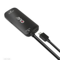 CLUB3D HDMI + Micro USB to DisplayPort™ 4K120Hz or 8K30Hz M/F Active Adapter