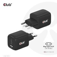 CLUB3D CAC-1913EU Travel Charger 65W GaN