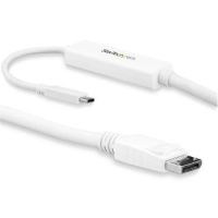 StarTech 9.8 ft. (3 m) USB-C to DisplayPort Cable - 4K 60Hz - White