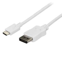 6 FT USB C TO DP CABLE - WHITE