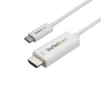 1M USB C TO HDMI CABLE - WHITE