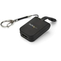 StarTech Portable USB-C to HDMI Adapter with Quick-Connect Keychain