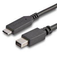 StarTech 6 ft. (1.8 m) USB-C to Mini DisplayPort Cable - 4K 60Hz - Black