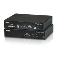 Aten CE690 KVM switch Rack mounting Black