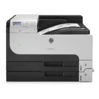 HP LaserJet Enterprise 700 Printer M712dn, Print, Front-facing USB printing; Two-sided printing