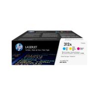 HP CF440AM/312A Toner cartridge MultiPack cyan magenta yellow, 3x2.7K pages ISO/IEC 19798 Pack=3 for