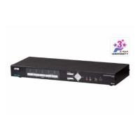 ATEN CM1164A-AT-E KVM switch Rack mounting Black