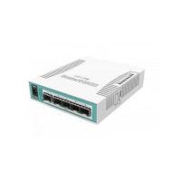 Mikrotik CRS106-1C-5S network switch Gigabit Ethernet (10/100/1000) White Power over Ethernet (PoE)