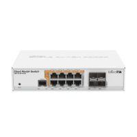 Mikrotik CRS112-8P-4S-IN network switch Gigabit Ethernet White Power over Ethernet