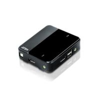 ATEN 2 PORT KVMP SWITCH WITH AUDIO - DISPLAYPORT & USB