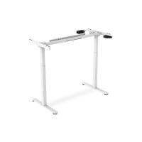 Digitus Electrically Height-Adjustable Table Frame, single motor, 2 levels, white