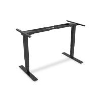 Digitus Electrically Height-Adjustable Table Frame, dual motor, 3 levels, black