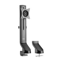 Tripp Lite DDR1732SC Single-Display Monitor Arm with Desk Clamp and Grommet - Height Adjustable, 17” to 32” Monitors