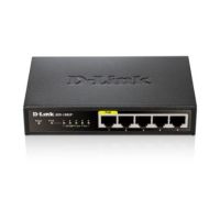 D-Link 5-Port Fast Ethernet PoE Unmanaged Desktop Switch